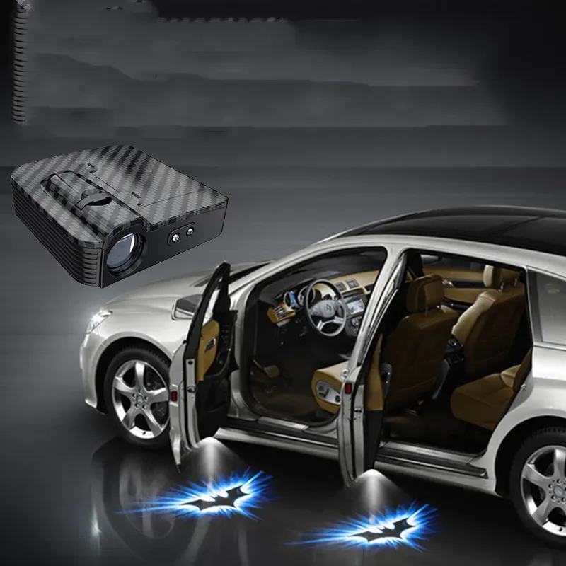 Système d'éclairage LED automatique 3D Ghost Shadow Laser Projector Shadow Lamp 12V LED Car Door logo