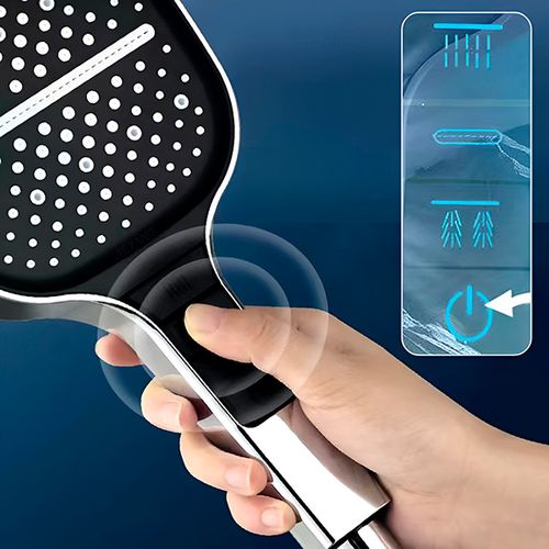 Pommeau de douche haute pression 3 en 1 | MÉGADOUCHE