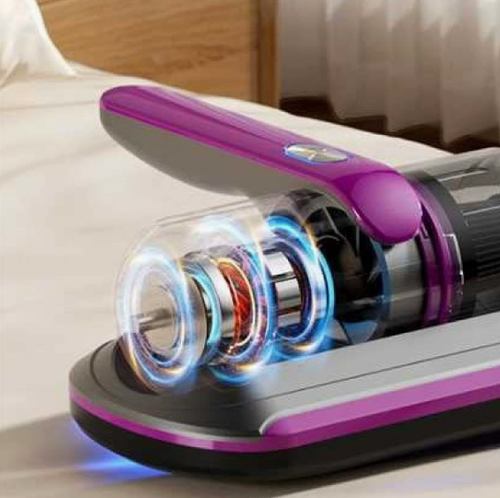 Éliminateur d'acariens UV sans fil portable