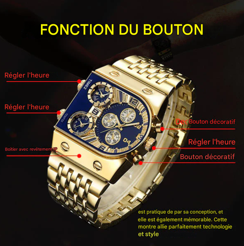 ⌚Montres pour hommes de grandes marques à la mode