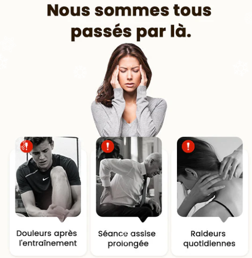 Pistolet de massage musculaire multifonctionnel automatique à 12 têtes