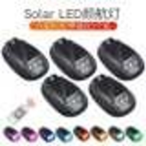Lumière stroboscopique RGB solaire pour toit de voiture
