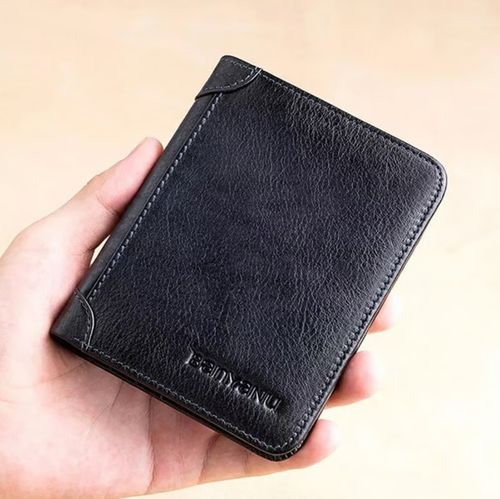💰Portefeuille multifonctionnel en cuir véritable, bloquant les RFID, imperméable et durable🎁