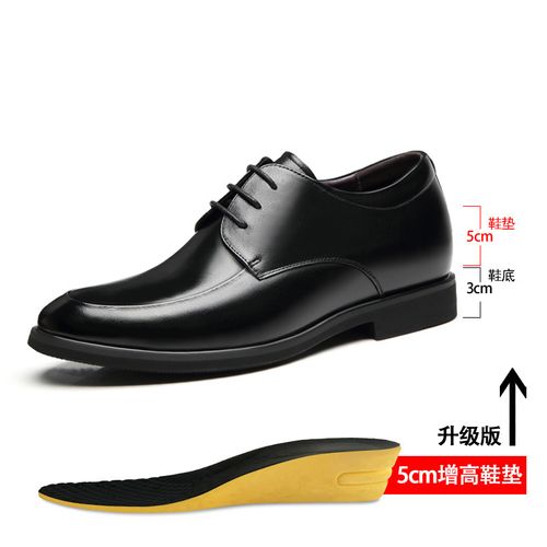 Chaussures d'affaires classiques en cuir véritable pour hommes, chaussures formelles décontractées