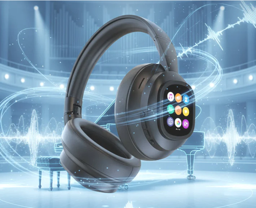 ✨Casque Bluetooth AI avec écran LCD