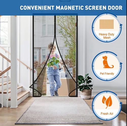 🔥Porte moustiquaire magnétique