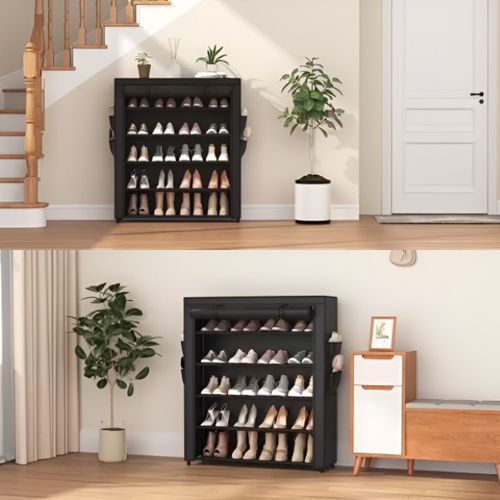 Étagère à chaussures portable et pliable | ARMOIRE