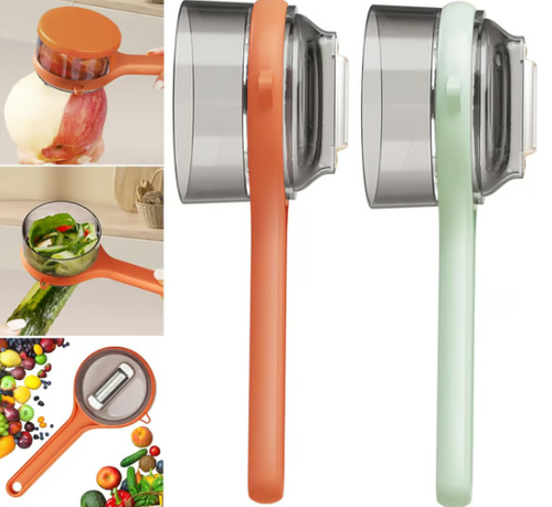 🍎Éplucheur de fruits de nouvelle conception spécifique à la cuisine avec boîte de rangement