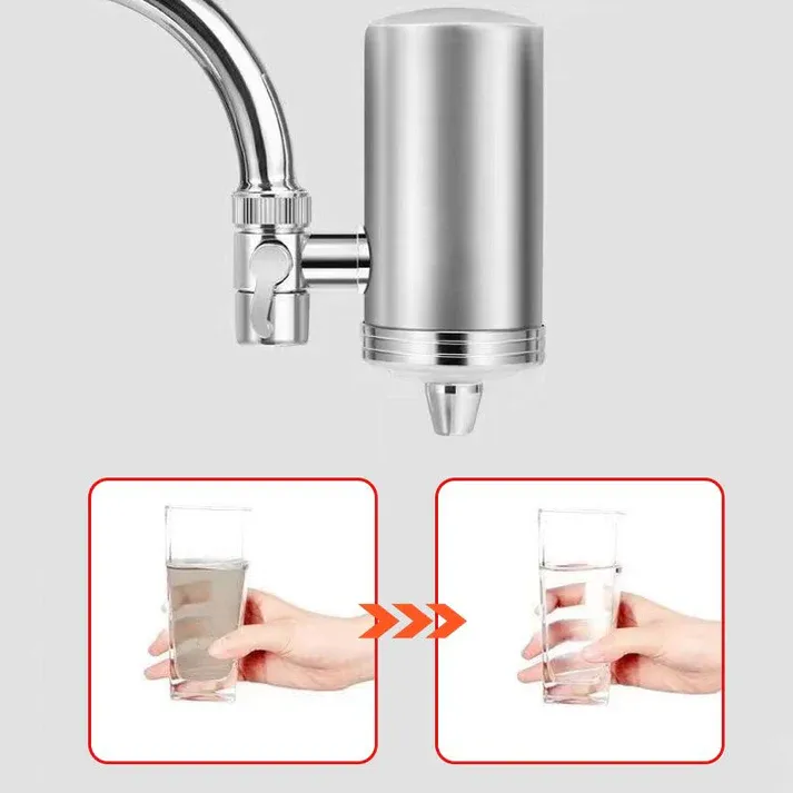 💧Upgraded Faucet Water Purifier For Direct Drinking (Purificateur d'eau à robinet pour boisson directe)