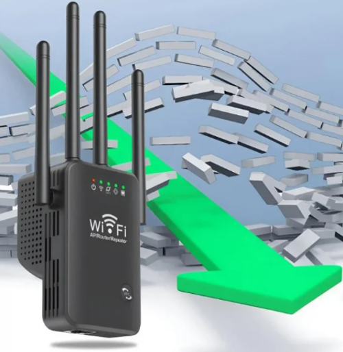 Étendeur Wi-Fi Sans Fil à Quadruple Antennes