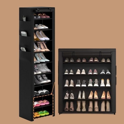 Étagère à chaussures portable et pliable | ARMOIRE