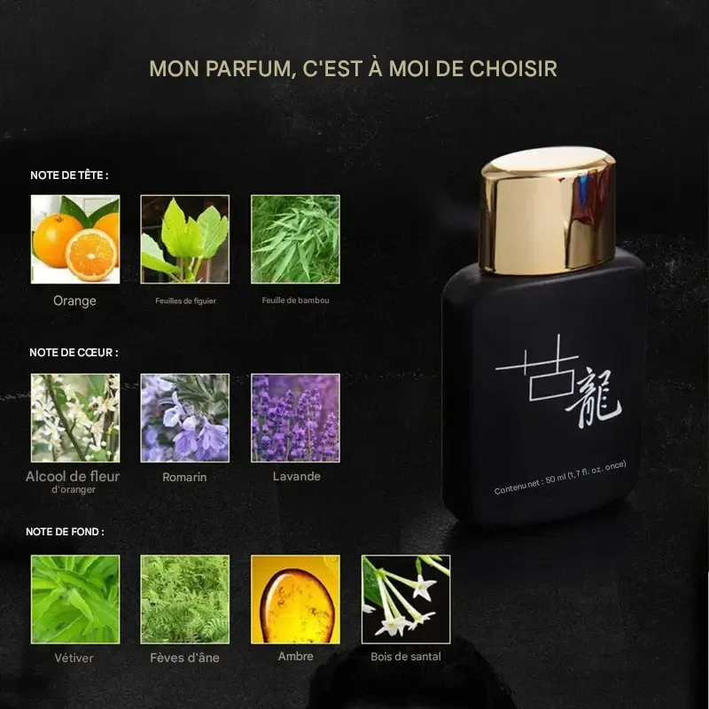 Parfum pour homme, 1 flacon de colza longue tenue, idéal au quotidien pour les rendez-vous et les soirées, un cadeau tendance et raffiné pour un anniversaire ou toute autre occasion.