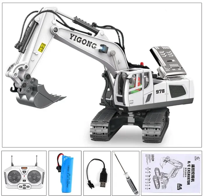 Excavatrice hydraulique entièrement métallique G308H RTR