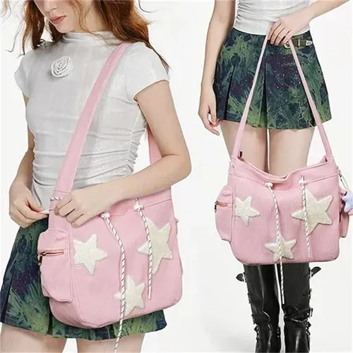 Sac à bandoulière mignon en forme d'étoile pour femme printemps 2025