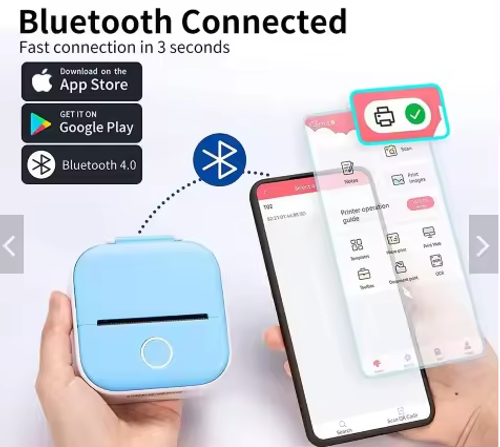 Imprimante thermique portable Phomemo T02 Mini