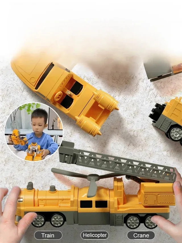 Jouets assemblés de voitures d'ingénierie magnétique variable