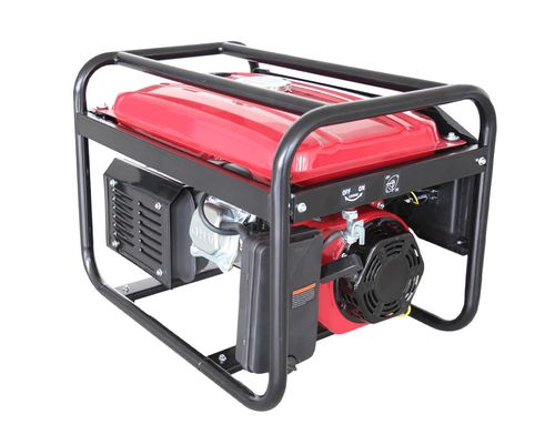 Générateur onduleur à essence portable 220 V 4000 kW 3000 tr min à démarrage électrique manuel et châssis ouvert avec régulateur de tension automatique (AVR)