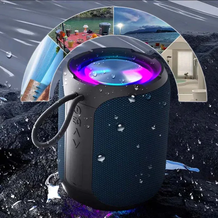 Enceinte Bluetooth portable 40 W avec éclairage RVB