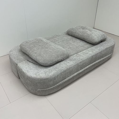 Canapé-lit futon convertible en mousse sans os, facile à plier et à ranger, idéal pour le salon et l'hôtel.（6,5 pieds, peut accueillir 3 personnes）