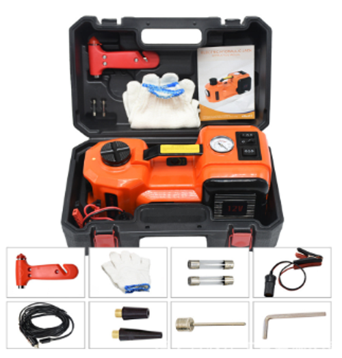 Kit d'urgence essentiels pour la réparation automobile🛠️ - Cric hydraulique électrique 12V pour voitures