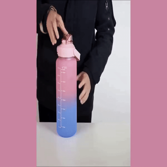 Bouteilles d'eau motivantes | STARTRIO