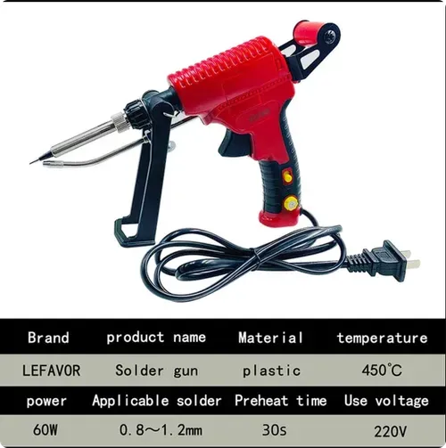 Fer à souder électrique à température constante pour la maison, kit de soudage automatique