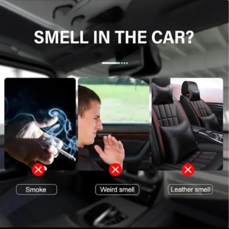 Ornement d'aromathérapie de voiture à suspension à double anneau rotatif solaire