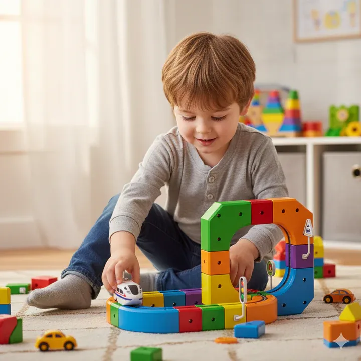 TrackBuilder : Créez votre propre circuit de course pour enfants