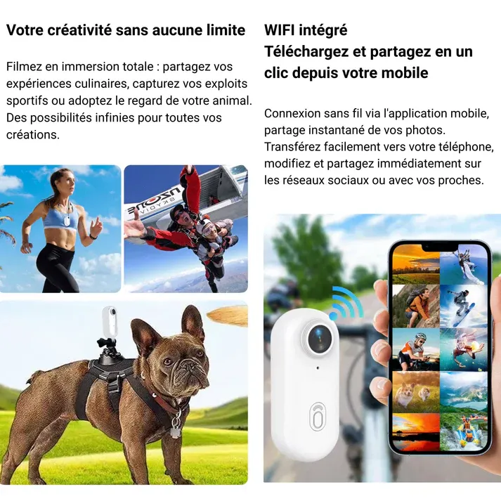 SpeedCam™ - CAMÉRA WIFI 4K ULTRA HD – PORTABLE
