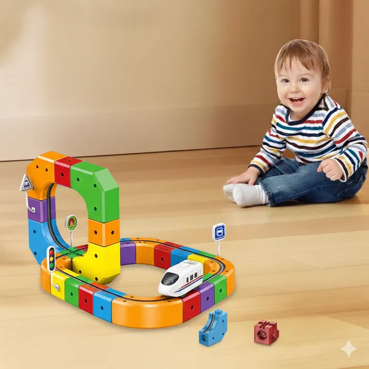 TrackBuilder : Créez votre propre circuit de course pour enfants