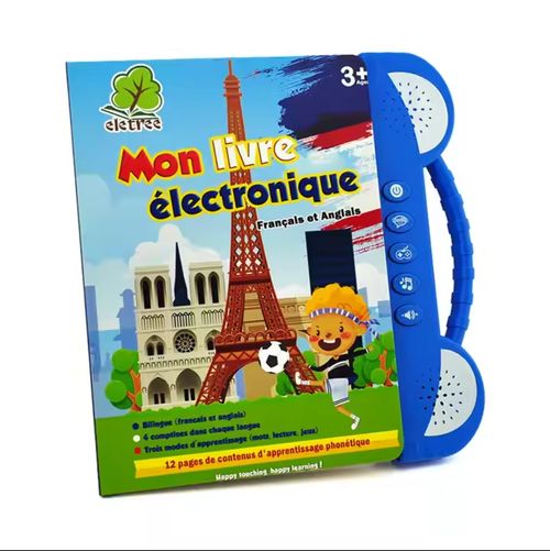 Mon Livre ÉlectroniqueBilingue Éducatif -Frangais et Anglais