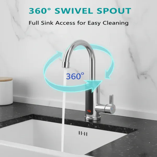 🔥 Robinet chauffe-eau instantané sans réservoir ⚡🌡️💧