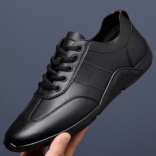 Baskets décontractées pour hommes personnalisées de haute qualité en cuir véritable grain authentique personnalisation de logo chaussures augmentant la hauteur de 4cm
