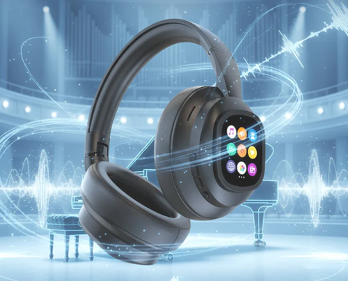 ✨Casque Bluetooth AI avec écran LCD