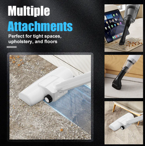 Puissant Aspirateur 2-en-1 Sans Fil - Haute Performance