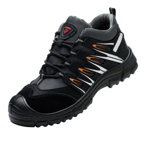 Chaussures de sécurité légères et antidérapantes à embout en acier pour hommes