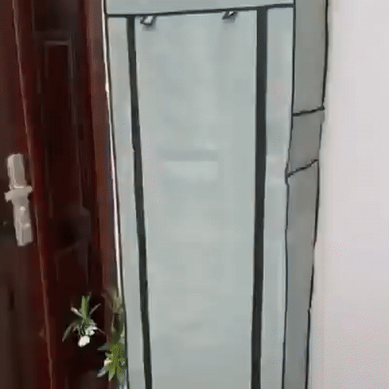 Étagère à chaussures portable et pliable | ARMOIRE