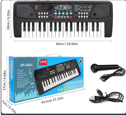 🎹Piano électronique numérique 37 touches avec haut-parleur et microphone🎶
