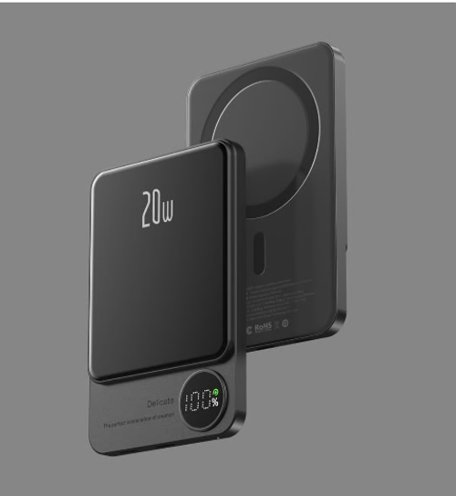 Powerbank Delicate™ 10 000 mAh – Charge MagSafe et PD20 W ultra-rapide