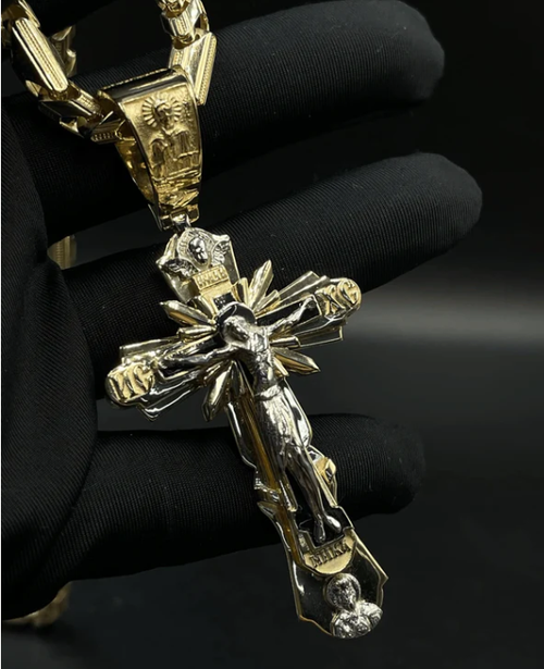 ✝️Pendentif Saint Jésus Béni - Design Élégant en Acier Inoxydable, Symbole de Foi et de Protection, Idéal pour Cadeau📿✨ €14,99 Prix habituel€35,98Prix soldé  58 %  Réduction