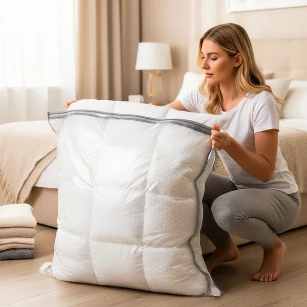 💪🌬️ Travel Vacuum Storage Bags and Portable Pump Set 👕✨