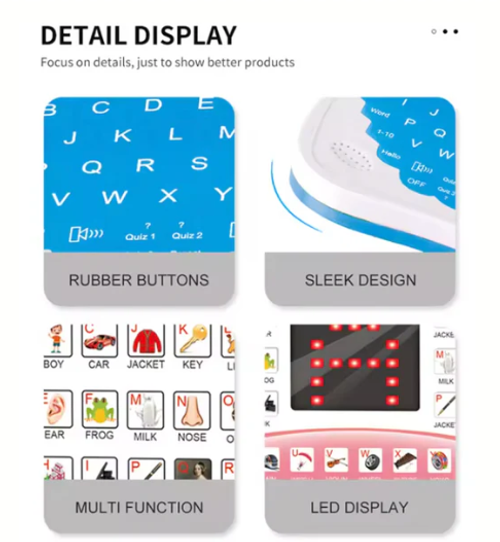 Mini Ordinateur Éducatif à Écran LED