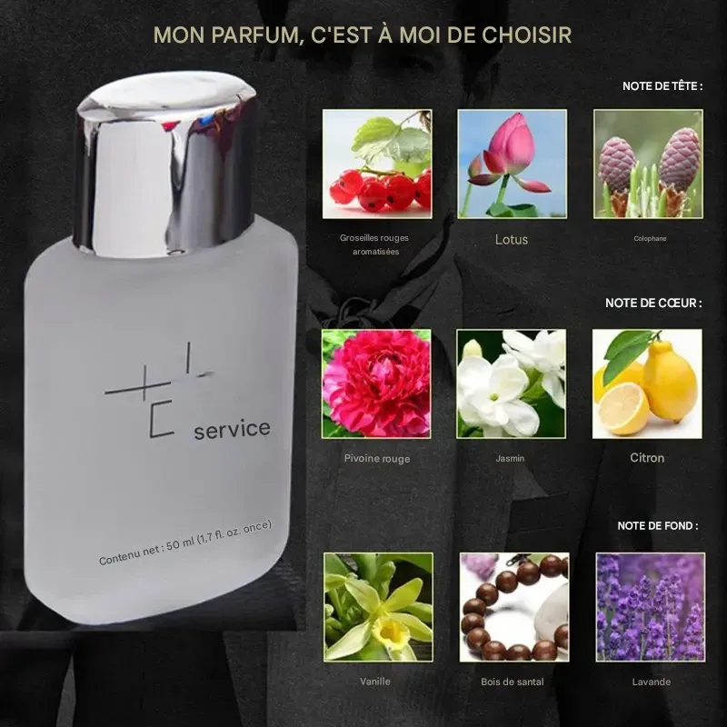 Parfum pour homme, 1 flacon de colza longue tenue, idéal au quotidien pour les rendez-vous et les soirées, un cadeau tendance et raffiné pour un anniversaire ou toute autre occasion.