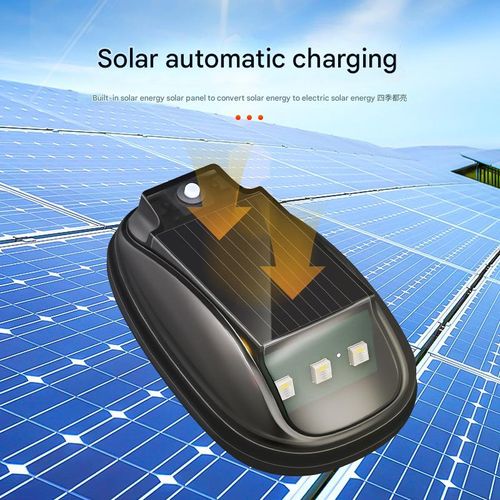 Lumière stroboscopique RGB solaire pour toit de voiture