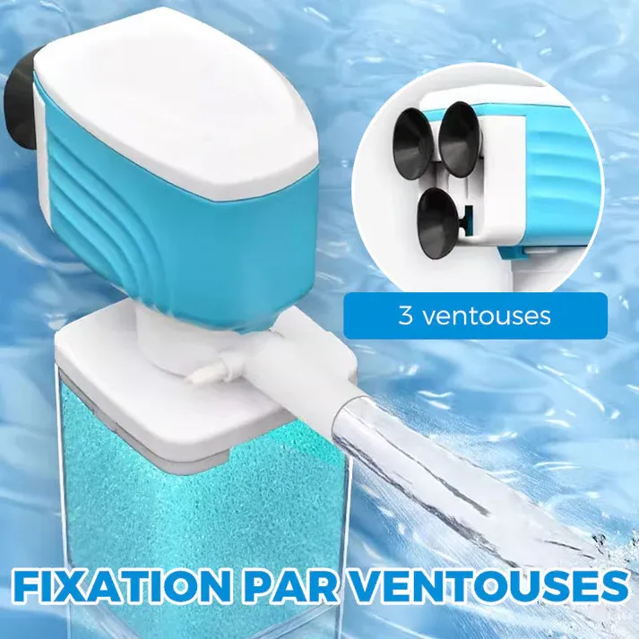 Filtre Aquarium Automatique - Élimine les Déchets et Mantient l'Eau Claire, Silencieux et Économique 🌊📦