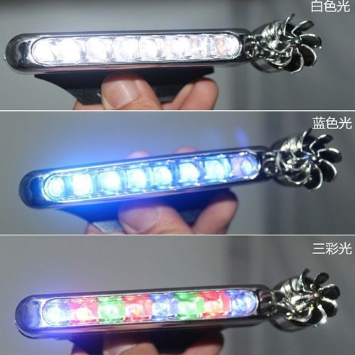 Feux de jour à LED décoratifs avant auxiliaires pour voiture, sans installation (lot de 2)