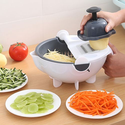 Hachoir à légumes 9 en 1 avec égouttoir | SORTEX