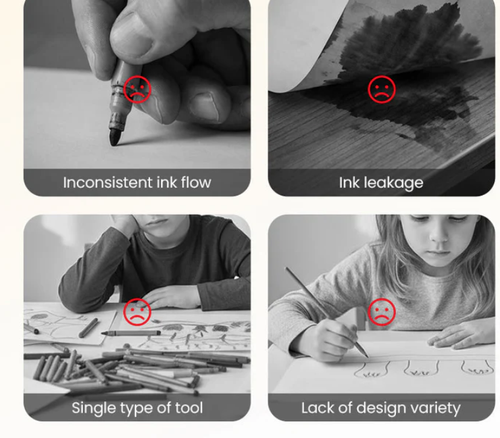 Marqueurs Pailletés Double-Pointe | Illuminez Vos Créations 🎨