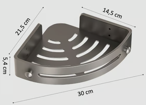 🔥Étagère triangulaire de salle de bain