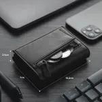 Porte-Monnaie en cuir avec protection RFID